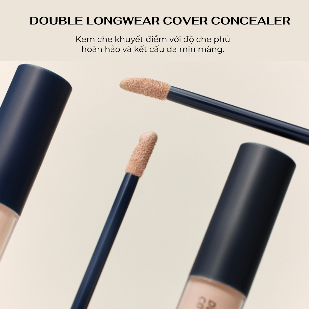 Che Khuyết Điểm Peripera Double Longwear Cover Concealer 5,5g Che Phủ Hoàn Hảo, Bám Chặt Lâu Trôi Chính Hãng | BigBuy360 - bigbuy360.vn