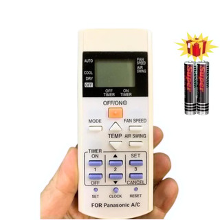 Điều Khiển Điều Hòa Panasonic 1 Chiều - Remote Máy Lạnh Panasonic [ Tặng Kèm Pin ]