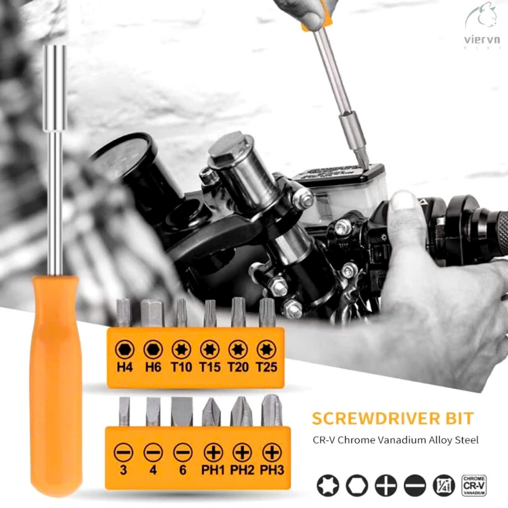 DỤNG CỤ SỬA CHỮA 24 CHI TIẾT- Bộ Dụng Cụ Mở Bulong Ốc Vít Đa Năng 24 Chi Tiết- Đồ Nghê Sửa Chữa Ô Tô Xe Máy