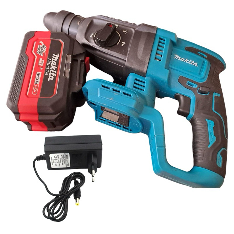 bê tông pin 18v kèm pin 6ah + sạc adapter | Shopee Việt Nam