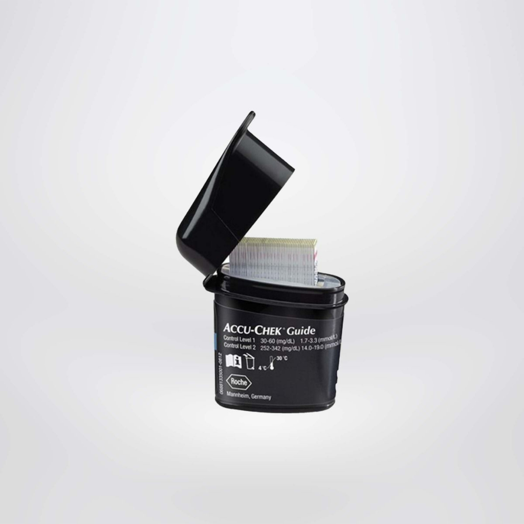 Ảnh QUE THỬ ĐƯỜNG HUYẾT ACCU CHEK GUIDE - HỘP 25 - HỘP 50 - DÙNG CHO MÁY ACCU-CHEK GUIDE 4