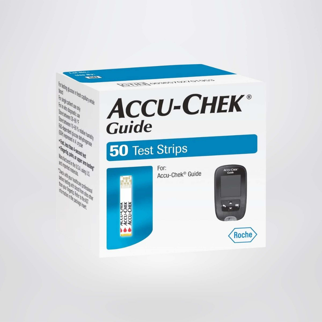 Ảnh QUE THỬ ĐƯỜNG HUYẾT ACCU CHEK GUIDE - HỘP 25 - HỘP 50 - DÙNG CHO MÁY ACCU-CHEK GUIDE 2