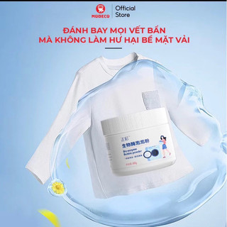 COMBO 3 lọBột Tẩy Trắng Quần Áo Enzyme Sinh Học 260g Đánh Bay Vết Bẩn Khử Vết Ố Vàng Làm Trắng Quần Áo