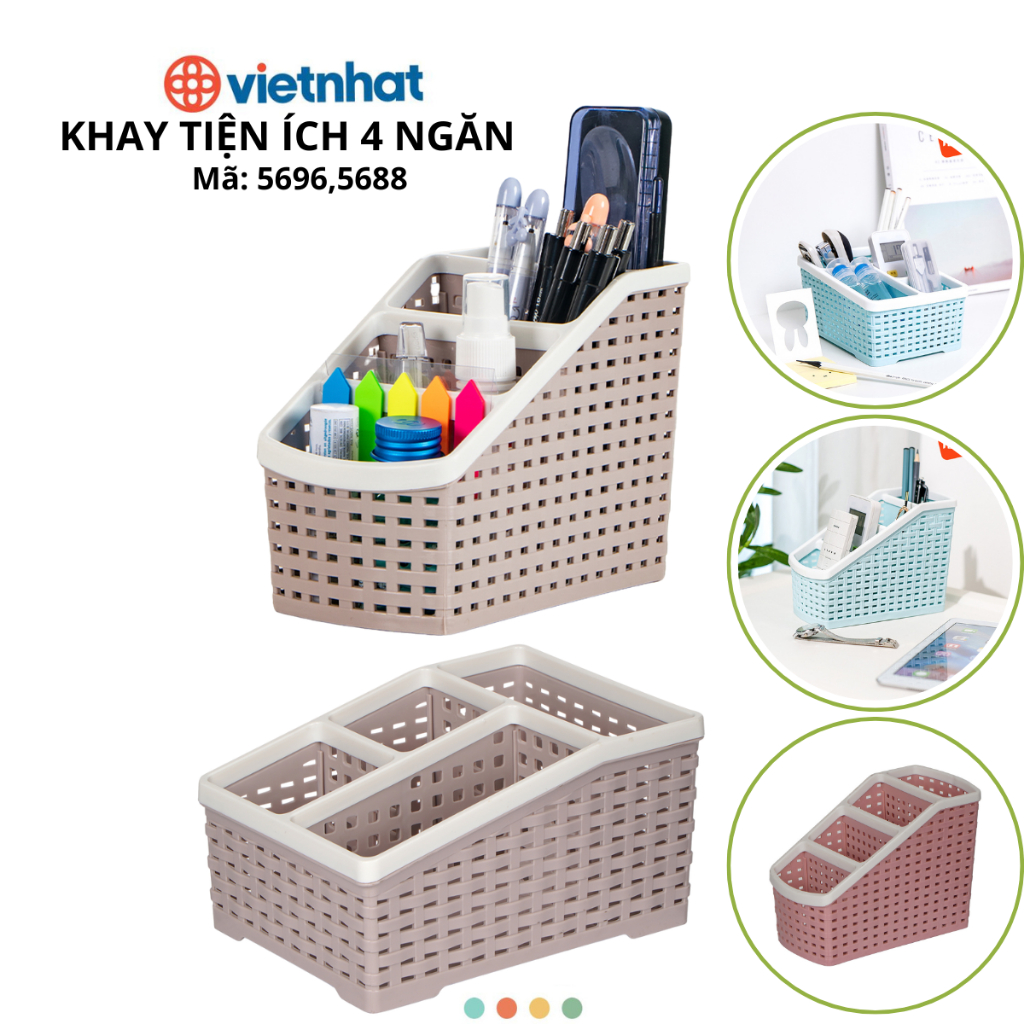 Khay Đựng Đồ Văn Phòng, Khay Đựng Đồ Dùng Học Tập Chính Hãng Việt Nhật