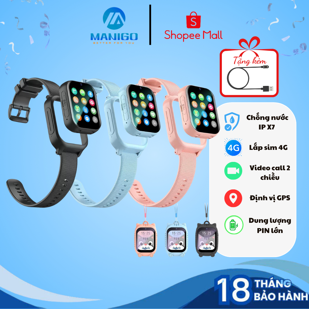 Ảnh Đồng hồ thông minh cho trẻ em Valdus VK26 Kid 4G watch video call định vị chính hãng bảo hành 1 năm 1