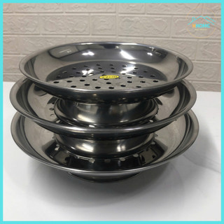 [Kho sỉ] Vỉ Xửng Hấp Thức Ăn, Hấp Xôi bằng Inox Cao Cấp Nhiều Size-Hùng Home