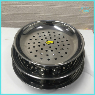 [Kho sỉ] Vỉ Xửng Hấp Thức Ăn, Hấp Xôi bằng Inox Cao Cấp Nhiều Size-Hùng Home