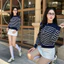 - Áo cardigan kẻ sọc dài tay form mỏng nhiều màu phong cách retro chất len lông thỏ DELIZ CD834