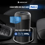 MÁY LỌC KHÔNG KHÍ & KHỬ MÙI XE Ô TÔ CAO CẤP 4in1 Medicar - Lọc bụi mịn PM2.5, khử mùi và khuếch tán tinh dầu hiệu quả — ảnh 7