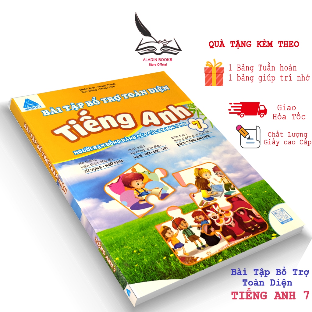 Sách- Bài Tập Bổ Trợ Toàn Diện Tiếng Anh Lớp 7