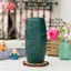 Bình Hoa Gốm Sứ Bát Tràng Dáng Bom Vân Ngang Men Mộc Decor Trang Trí Phòng Khách GomDecorTSC