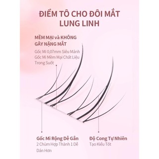 [Y280] Mi Dưới  MLEN DIARY (Gân Trong) CHÍNH HÃNG - Tạo Hiệu Ứng Mắt To Tròn  - Có Thể Tái Sử Dụng