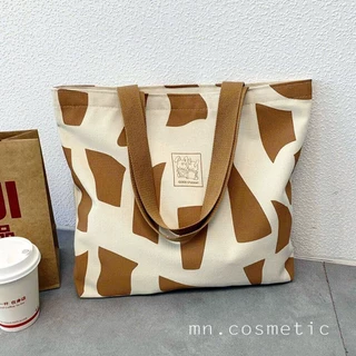 Túi tote, túi vải Canvas đeo vai phong cách Hàn quốc