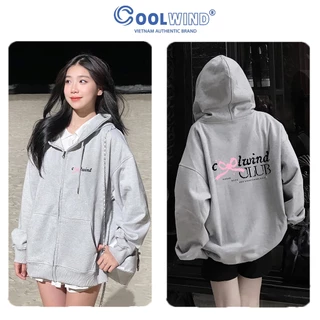 Áo Hoodie Zip Coolwind BOW TIE CLUB | Form Unisex | Có 4 Màu Áo | Local Brand