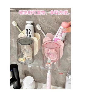 Kệ Để Bàn Chải Đánh Răng Kèm Cốc,kho Sỉ Gia Dụng Alulu