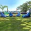 Ghế Sofa lười Combo Vỏ Lót, Vỏ Ghế Sofa lười 3II HOME hình tam giác chống thấm Size XL/L/M sợi Poly.