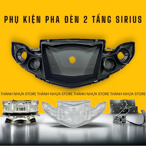 Phụ kiện khung mạch pha đèn 2 tầng Sirius sihello