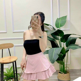 CHÂN VÁY 2TẦNG kèm quần ( ảnh thật 100%)