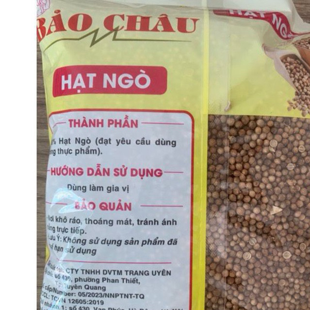 Hạt Ngò (Hạt Mùi) Bảo Châu hàng loại 1 nguyên chất làm gia vị nấu phở 500g - 2kg