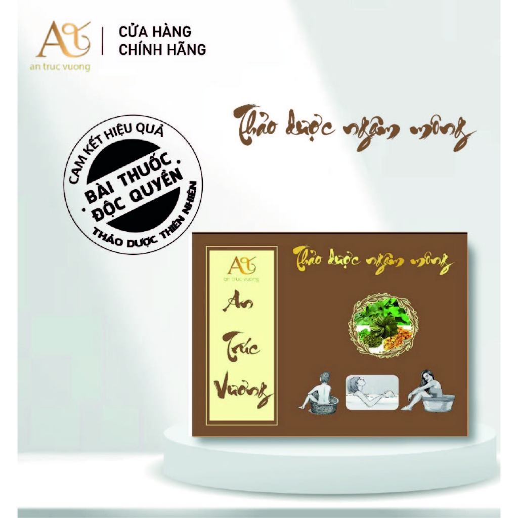 Thảo dược ngâm mông hỗ trợ phụ khoa giảm viêm nhiễm ấm thận ấm tử cung ổn định khí huyết.