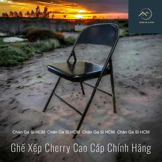 🔖CHÍNH HÃNG🔖 Ghế Cherry Bắc Âu Xếp Gọn Đa Năng Cao Cấp, Ghế Gấp Gọn Ngồi Làm Việc, Học Tập_Xuất Khẩu