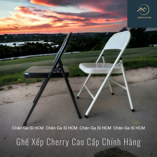 🔖CHÍNH HÃNG🔖 Ghế Cherry Bắc Âu Xếp Gọn Đa Năng Cao Cấp, Ghế Gấp Gọn Ngồi Làm Việc, Học Tập_Xuất Khẩu