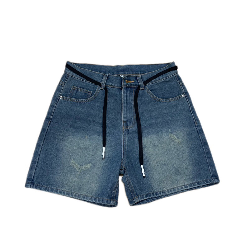 QUẦN SHORT JEANS  THÊU HÌNH, WASH TÚI - FORM TRÊN GỐI, ĐL 360GSM. Menswear | TMTD34