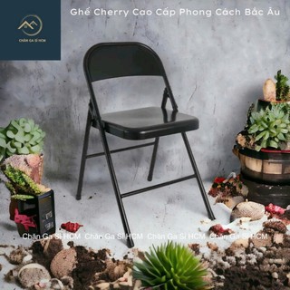 📢GIAO HỎA TỐC📢 Ghế Cherry Bắc Âu Xếp Gọn Chính Hãng, Ghế Xếp Đa Năng Làm Việc, Cà Phê_Hãng Xuất Khẩu