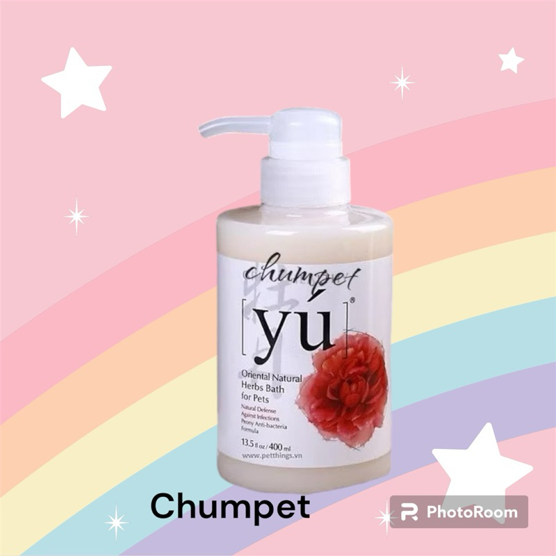 Sữa tắm YÚ cao cấp Đài Loan cho chó mèo lưu hương lâu, siu dưỡg chai 400ml