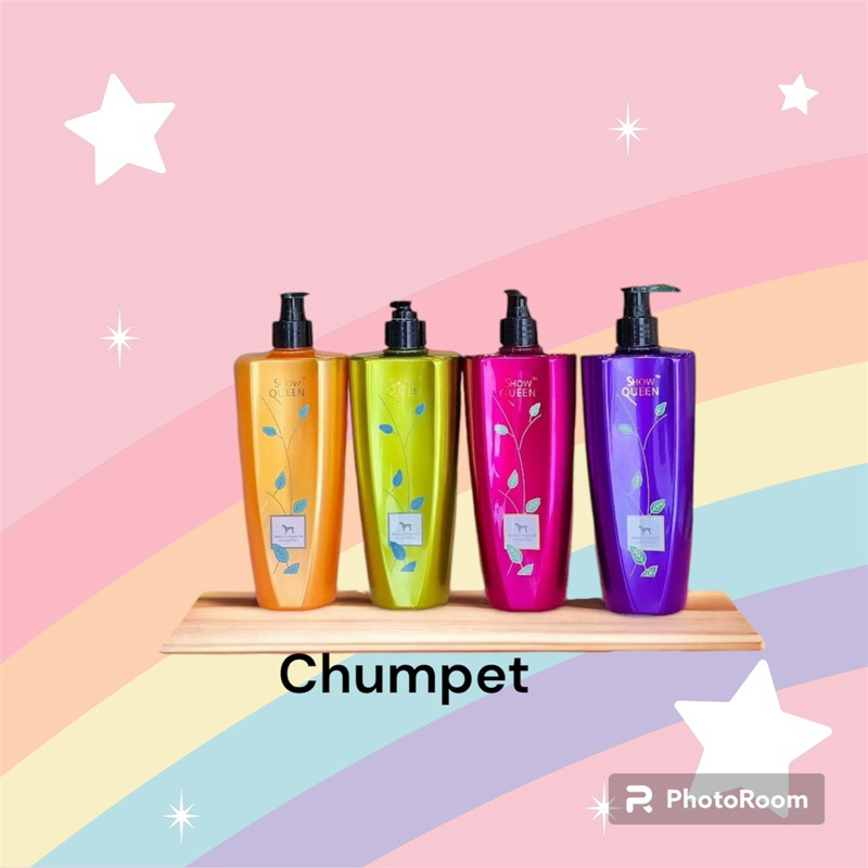 Sữa tắm hương nước hoa cho chó mèo Showqueen, Sữa tắm cao cấp cho thú cưng chai 500ml - Chumchumpet2
