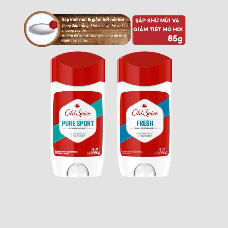 Ảnh Lăn Sáp khử mùi Old Spice nhiều mùi hương 73g / 85g ( Nhiều Mùi Hương) 4