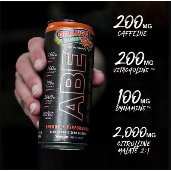 [MADI] Applied ABE Lon 330ml ENERGY + PERFORMANCE Nước Uống Tăng Lực, Tập Trung Tỉnh Táo - KEYGYM