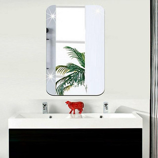 Gương dán tường chống vỡ decor ,gương dán tường nhà tắm 42x27cm