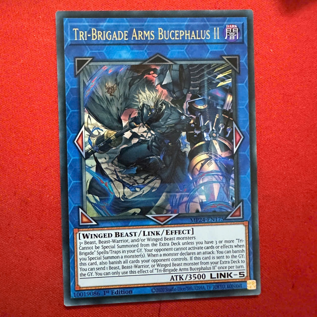 Thẻ Bài Yugioh Chính Hãng] Tri-Brigade Arms Bucephalus II | Shopee