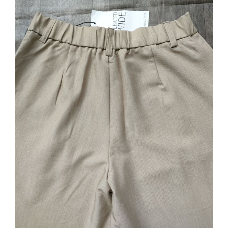 (BomoHouse) Quần tây suông rộng Stradivarius* bigsize fullchip- Cambo dư xịn