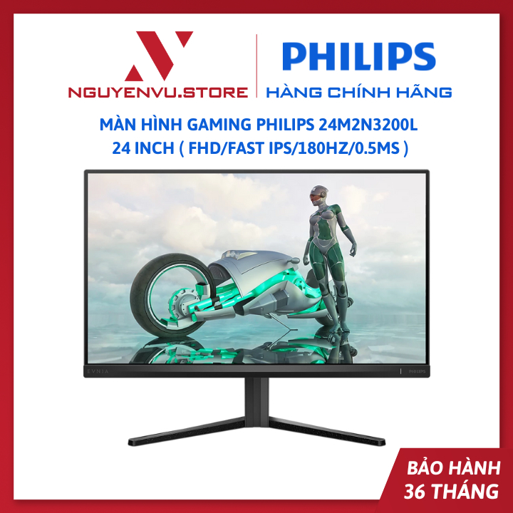 Màn hình Gaming Philips 24M2N3200L 24 inch ( FHD/Fast IPS/180Hz/0.5ms ) - Hàng Chính Hãng | BigBuy360 - bigbuy360.vn
