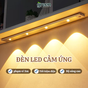 Đèn LED trang trí điều chỉnh độ sáng gắn tường, Đèn cảm ứng nhà bếp, tủ quần áo, tủ kệ trưng bày