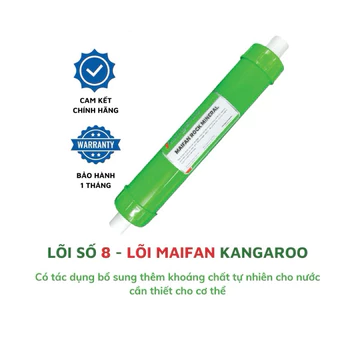Lõi lọc nước số 8 Kangaroo - lõi Maifan Rock Mineral (khoáng đá) bổ sung thêm khoáng chất tự nhiên cho nước
