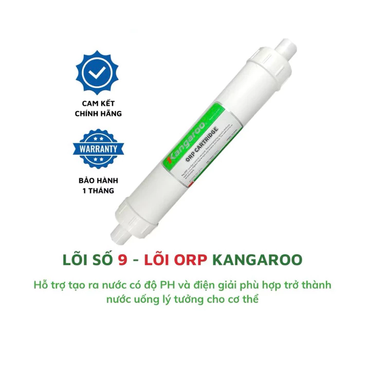 Lõi lọc nước Kangaroo lõi lọc số 9 - Lõi ORP Cartridge hỗ trợ cân bằng PH cho nước