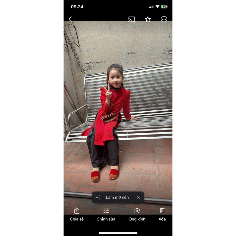 áo cách tân 3 tà cho bé từ 7-35kg