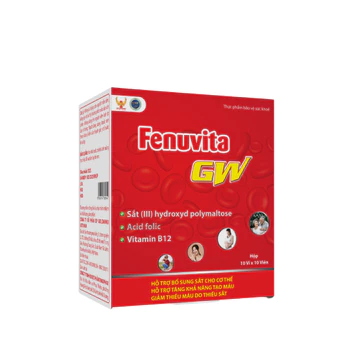 Viên Uống Bổ Sung Sắt, Hỗ Trợ Tạo Máu, Giảm Thiếu Máu Do Thiếu Sắt – Goldwings – Fenuvita – Hộp 100 Viên