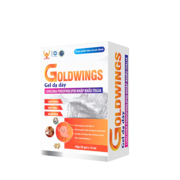 Viên Uống Hỗ Trợ Viêm Loét Dạ Dày, Tá Tràng – Goldwings – Curcuma Phospholipid Nhập Khẩu Italia