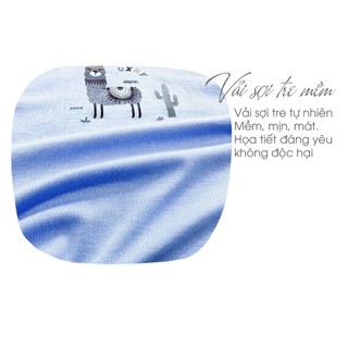 Bộ quần áo dài tay cài vai cho bé Mẹ & Con+ vải petit mềm mịn, mát mẻ từ 6 tháng đến 7 tuổi + vòng dâu tằm cho bé
