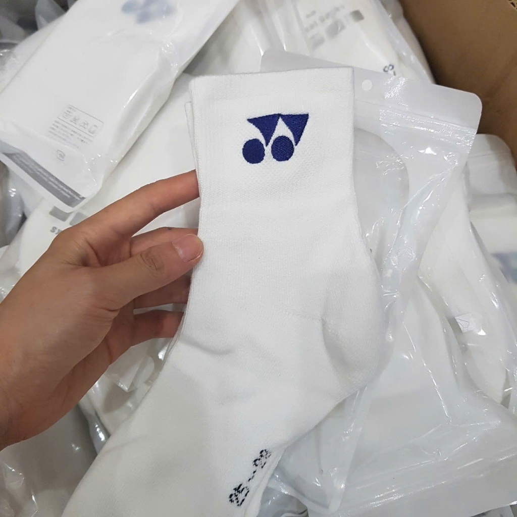 [Review] Tất Cầu Lông Yonex Túi Zip Trắng Dày Dặn Có Êm Chân Không? - Hình ảnh chi tiết cận cảnh sản phẩm thực tế