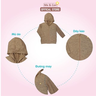 Áo khoác Me & Con+ chống nắng chống gió cho bé trai và bé gái từ 9 tháng đến 7 tuổi
