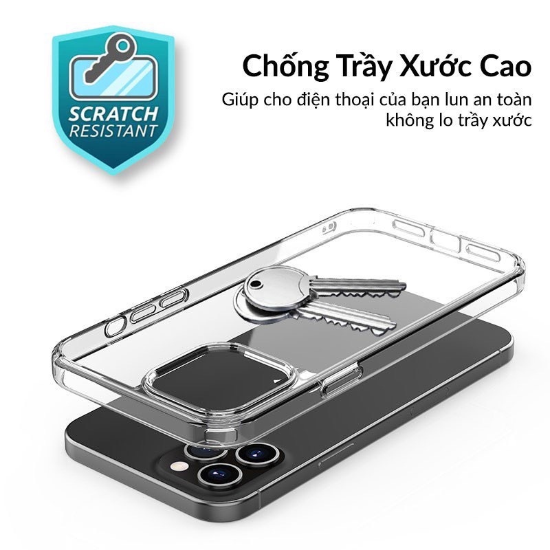 [ĐÃ CÓ 16] Ốp lưng iphone trong suốt LIKGUS chống ố vàng chống sốc cho ip 11 12 13 14 15 promax 6 7 8