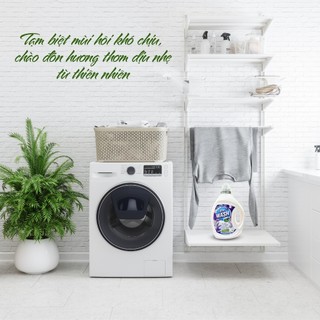 Nước giặt xả quần áo Dr.Wash 2.4l cao cấp lưu hương 24h - SPCa000103