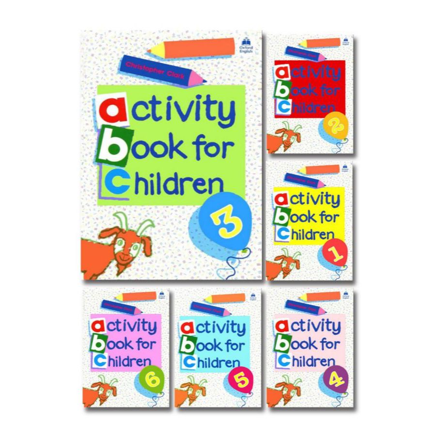 Sách - Oxford Activity Books for Children 1,2,3,4,5,6 - bản in khổ A4 ...