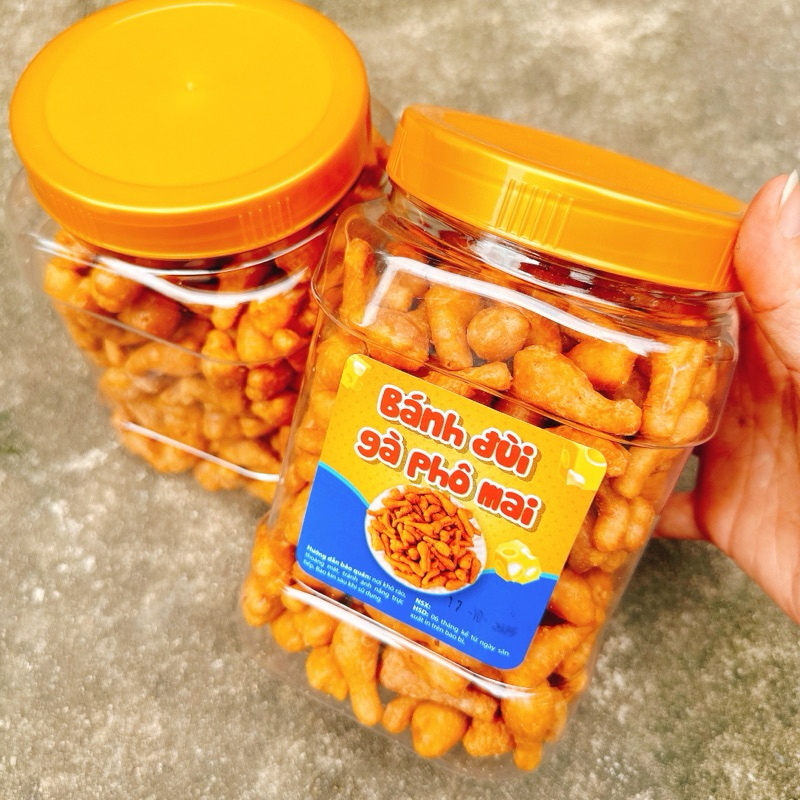 BÁNH ĐÙI GÀ PHÔ MAI CAY - Hộp 500G