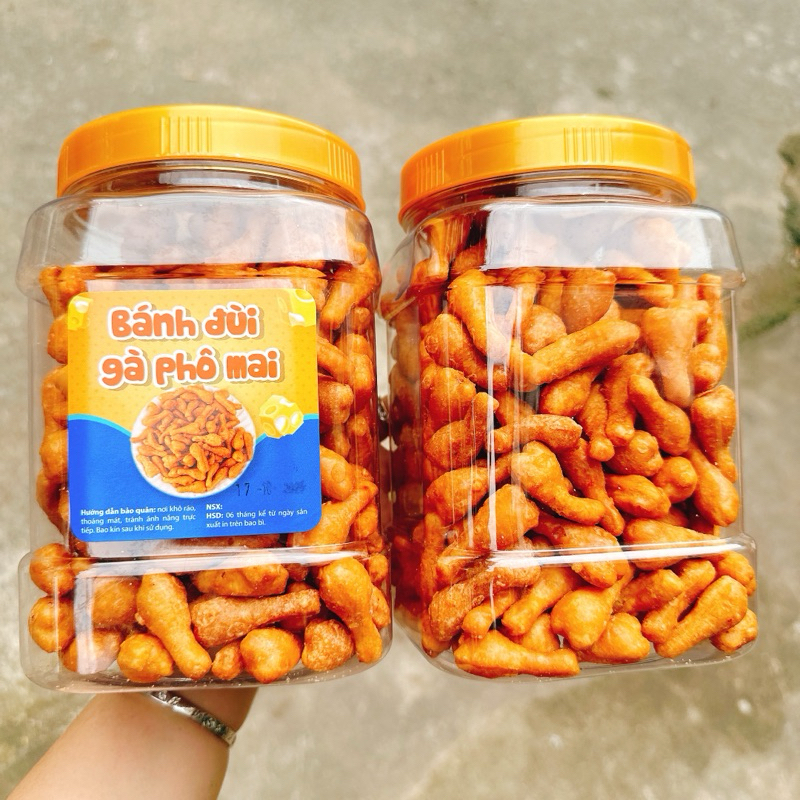 BÁNH ĐÙI GÀ PHÔ MAI CAY - Hộp 500G